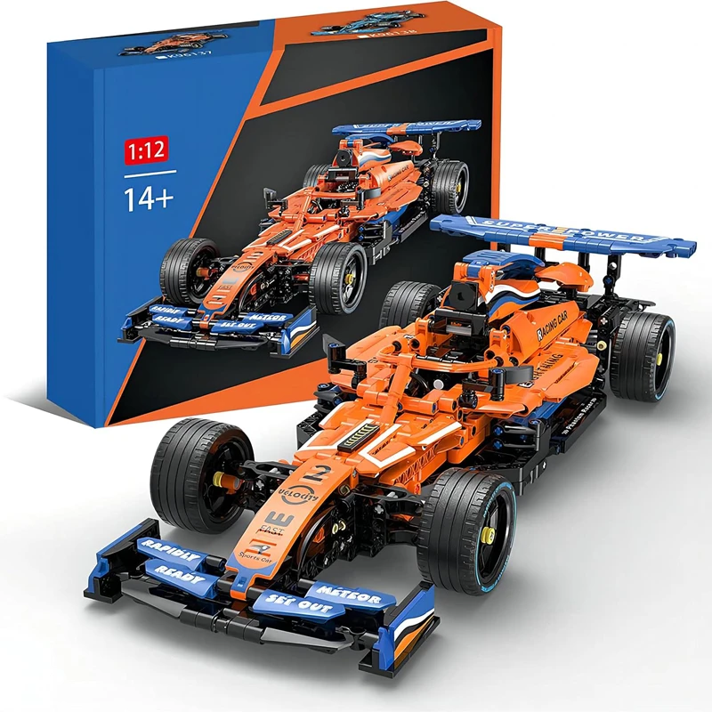 Kaiya Technical Control Racing Sports Car F1 Building Blocks – 1050 Pieces, Remote & App Control, Suitable for Ages 12+